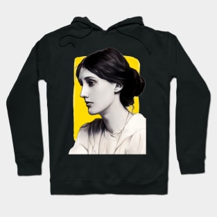 English author Virginia Woolf illustration Hoodie